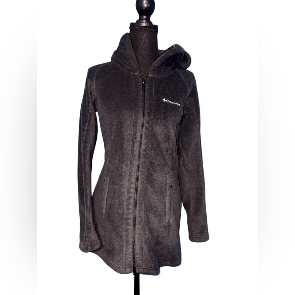 Columbia Women's Benton Springs black long sleeve hoodie and jacket sz s LN